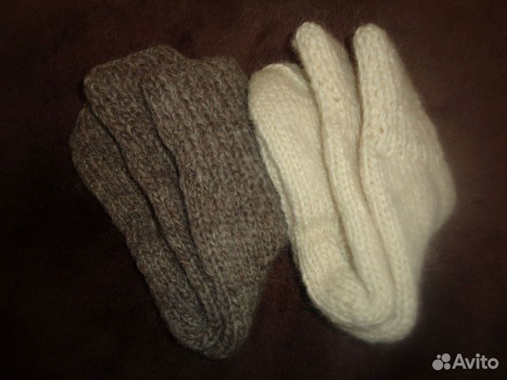 Носки из натуральной овечьей шерсти