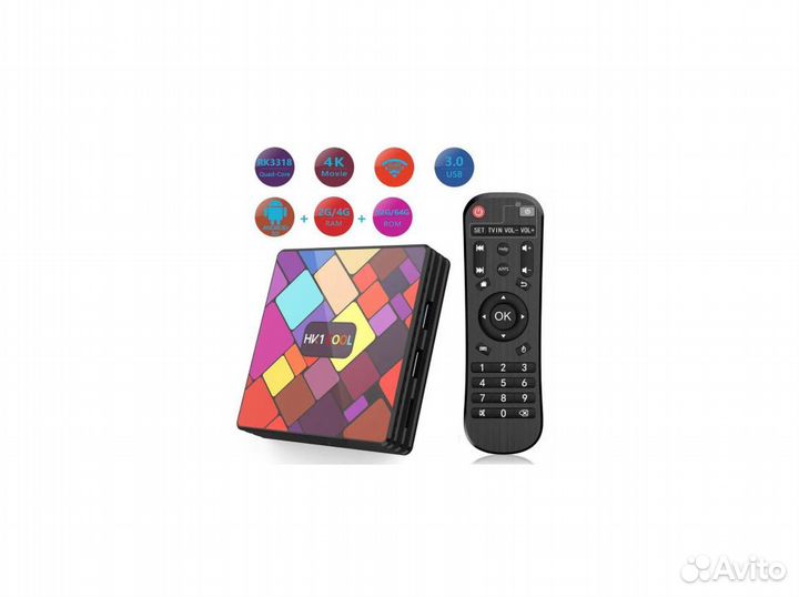 Андроид тв приставка DGMedia HK1 Cool 2/16 GB