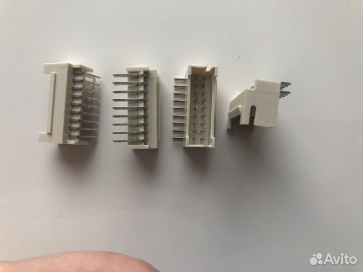 Разъём, разъем угловой для плат S9 6 пин 5569