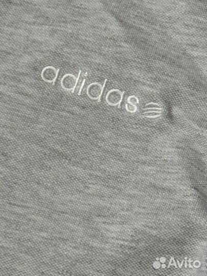 Поло colins hilfiger adidas M-L серое белое синее