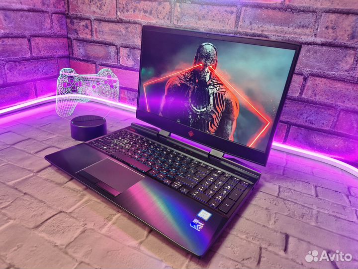 Ноутбук HP Core i5 GTX1050Ti SSD + 1Tb IPS 15.6