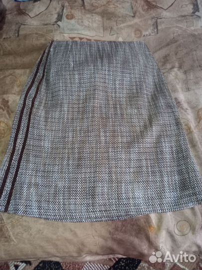 Костюм женский теплый с юбкой