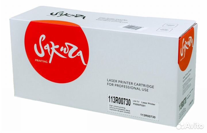 Картридж sakura 113R00730 для xerox