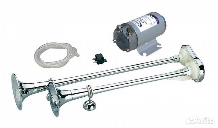 Электропневматический горн двухрожковый 177/218 Гц