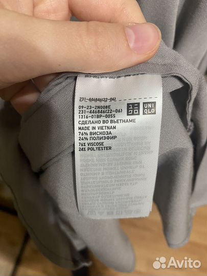 Блузка uniqlo s