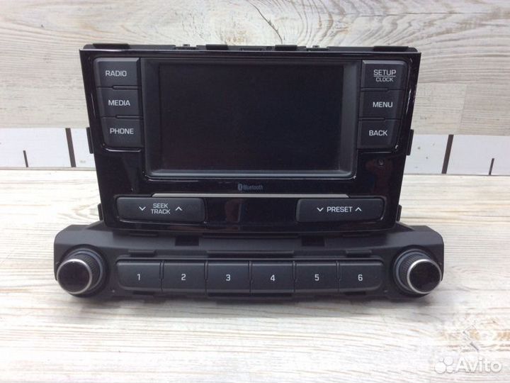 Магнитола Hyundai Solaris седан G4FG 2017