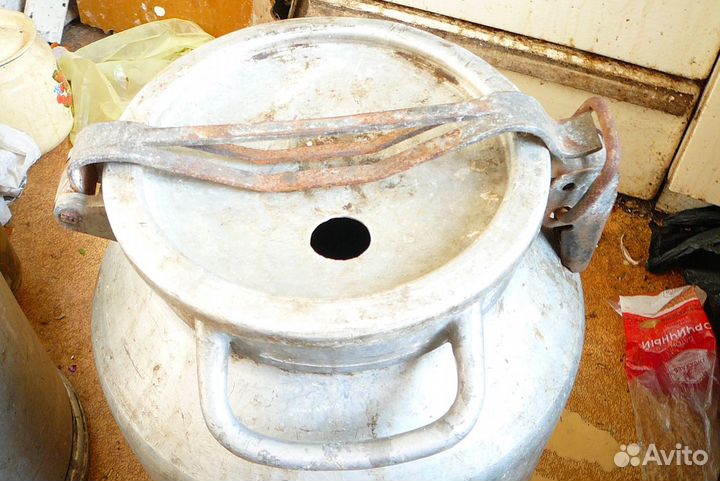 Фляга алюминиевая бу 40л