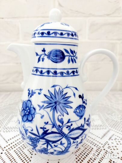 Сервиз Kahla Zwiebelmuster ГДР Синий лук 70-е