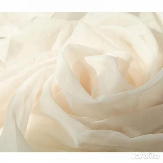 Тюль вуаль пошив доставка экрю