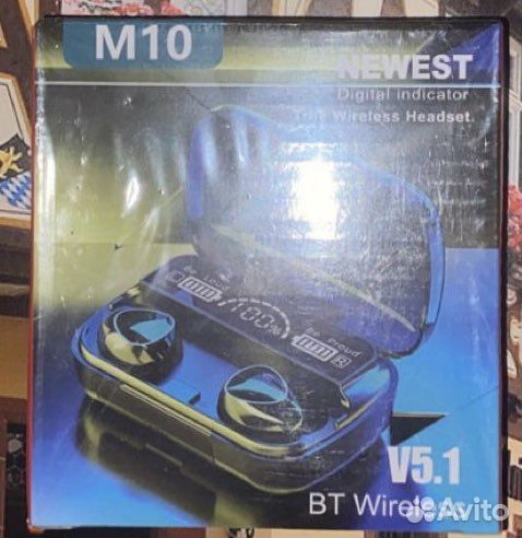 Беспроводные наушники м10