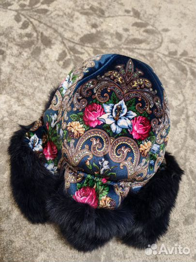 Шапка ушанка женская