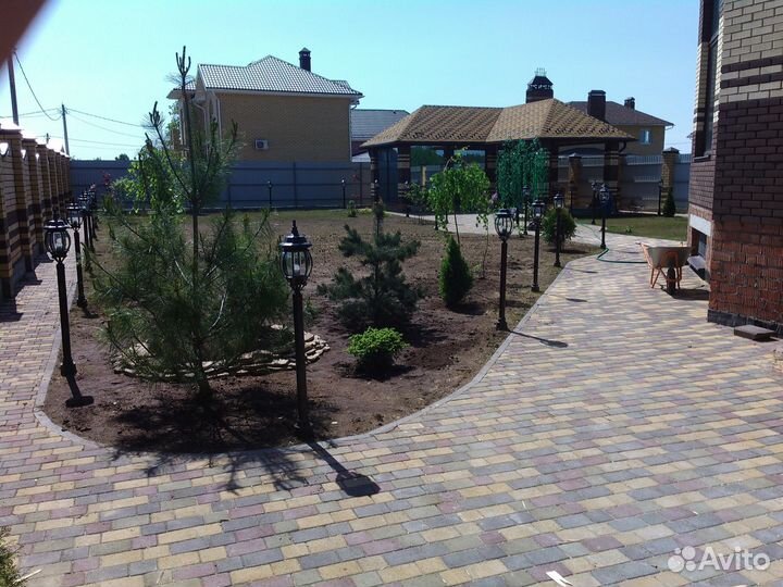 Укладка тротуарной плитки