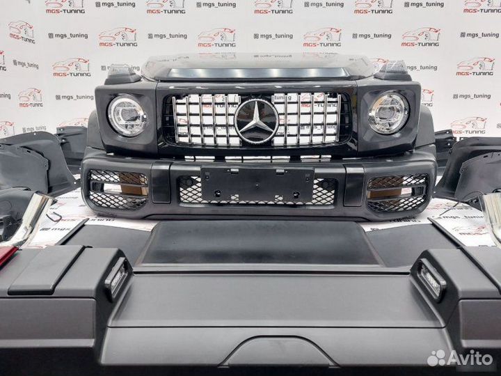 Обвес в стиле G-Class для Suzuki Jimny 18+