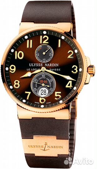 Швейцарские часы Ulysse Nardin Maxi Marine Chronometer 266-66