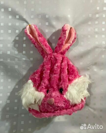 Карнавальная шапка зайца