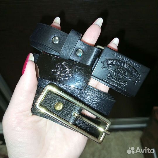 Ремень женский 2 по 3 шт