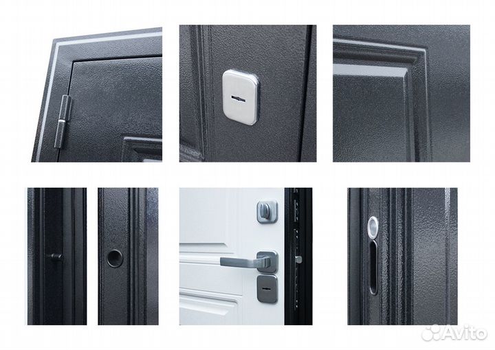 Дверь входная металлическая