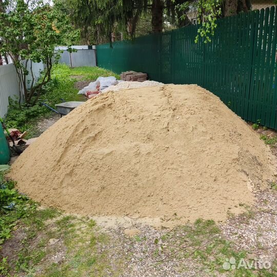 Песок щебень