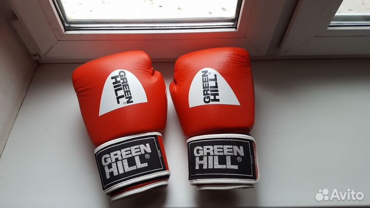 Новые Боксерские перчатки Green Hill GYM