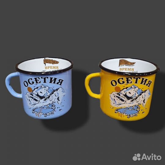 Эмалированная кружка