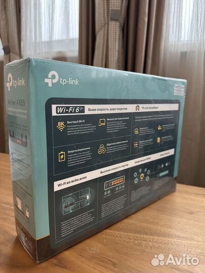 Роутер Wi-Fi 6 TP-Link Archer AX55 AX3000