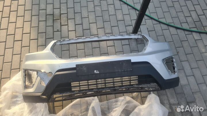 Бампер передний hyundai creta