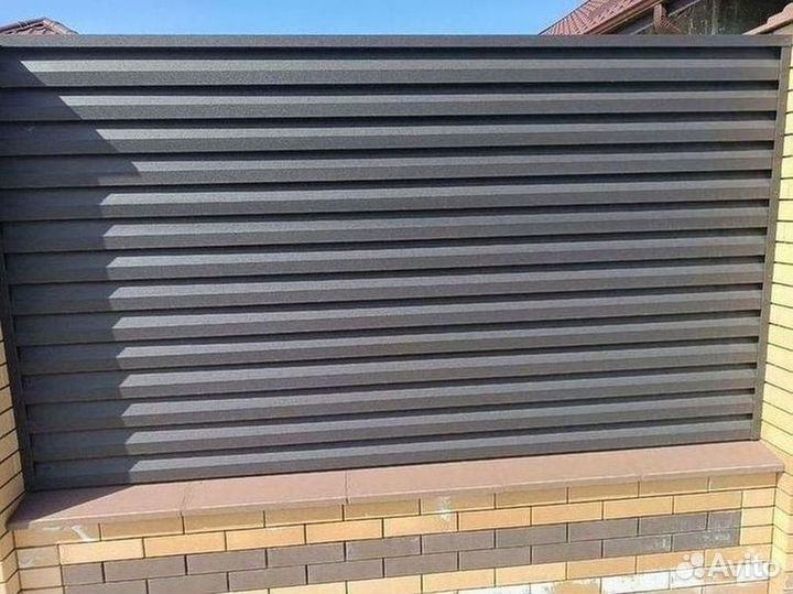 Забор жалюзи с доставкой