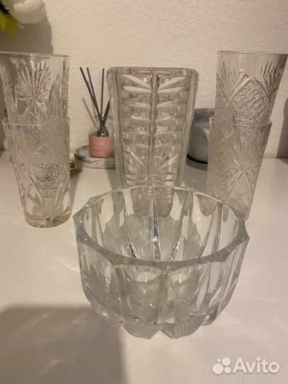 Хрустальная конфетница