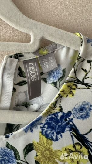 Платье вечернее ASOS 44 размер с открытыми плечами