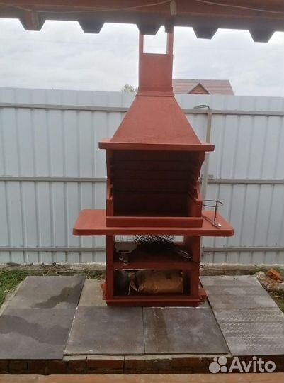 Печь барбекю. Печь под казан. Гриль. Мангал