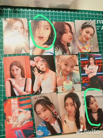 K-pop карты голо (g)i-dle