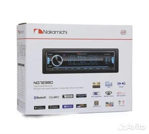 Nakamichi NQ723BD/1 din USB Автопроигрыватель ***