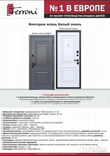 Дверь входная