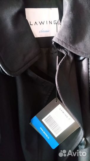 Новый плащ, черный