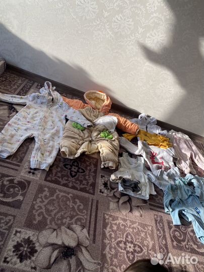 Детские вещи пакетом для мальчика от 3х до годика