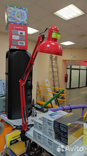 Лампа настольная крепление к столу