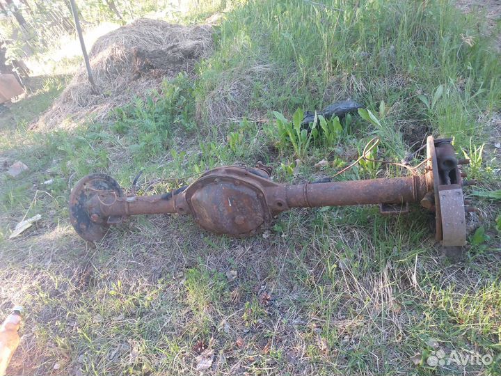 Задний мост на Волгу