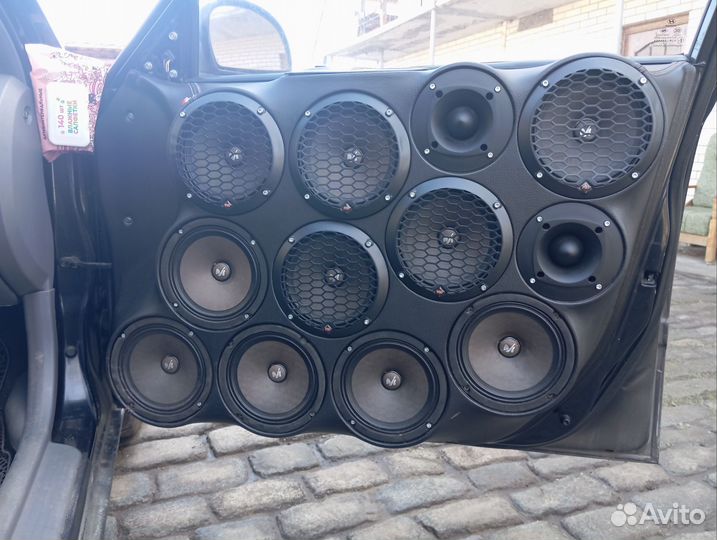 Дверные карты на hyundai accent