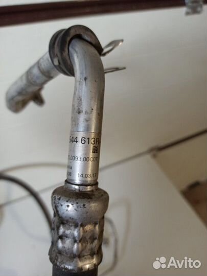 Трубка кондиционера Renault Duster HSA K9K 1.5D