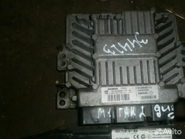 Блок управления двигателем Renault Megane 2