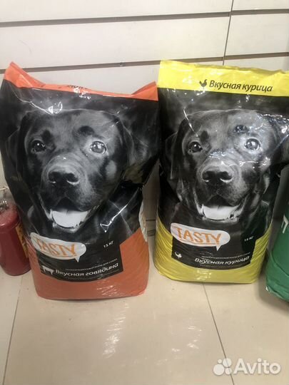 Сухой корм для кошек и собак