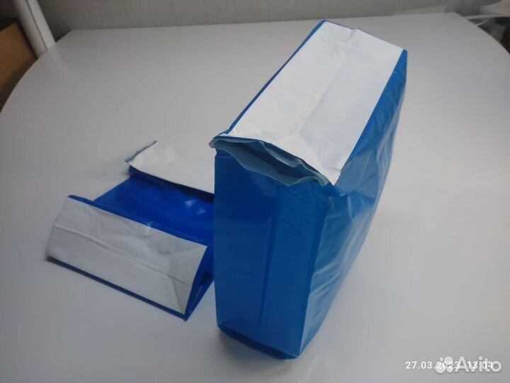 Закрытый пвд пакет с клапаном и перфорацией