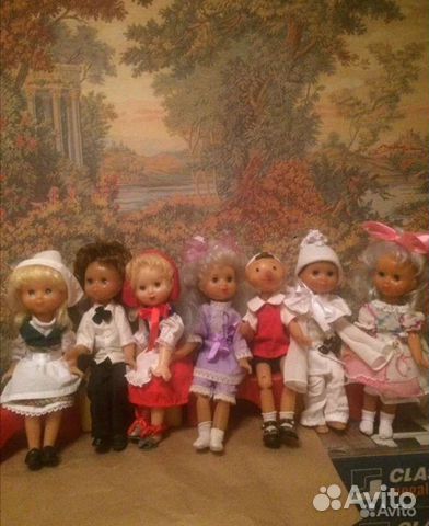 Куклы СССР шарнирные. Карнавал