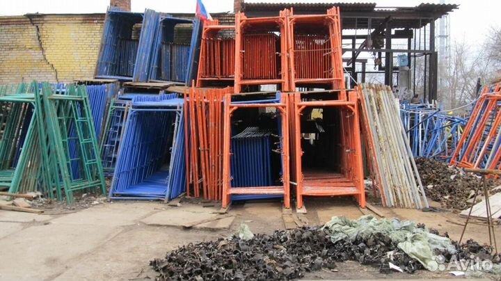 Леса строительные б/у (Фасадные - комплект)