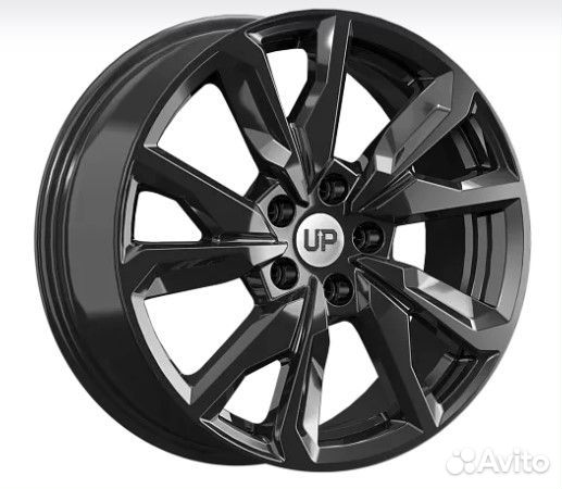 R17 5x105 7J ET38 D56,6 Wheels UP Up114 New Black