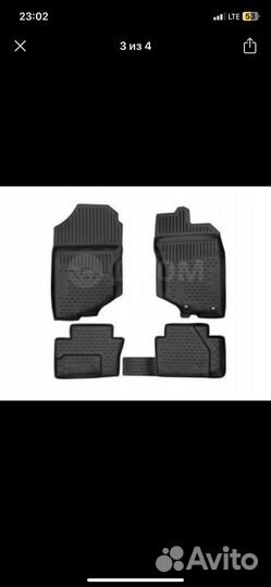 Автомобильные коврики Honda Insight