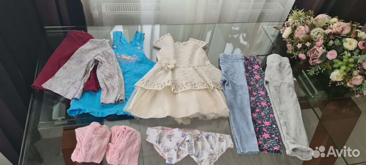 2-3 года Вещи пакетом на девочку