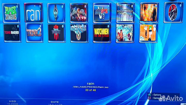 Прошитая PlayStation 3 slim + 45 игр