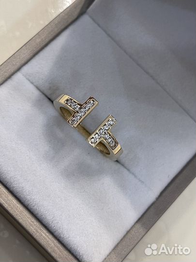 Золотое кольцо Tiffany&Co