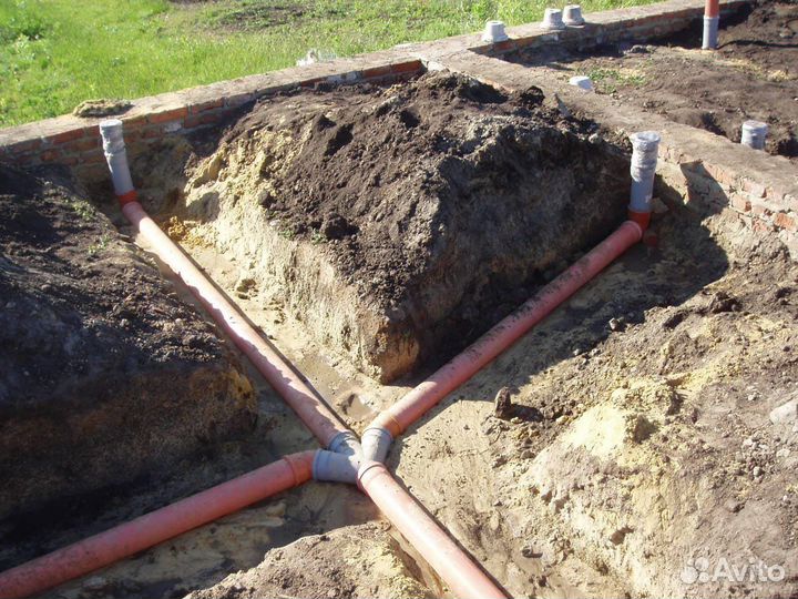 Водопровод и канализация в частный дом под ключ